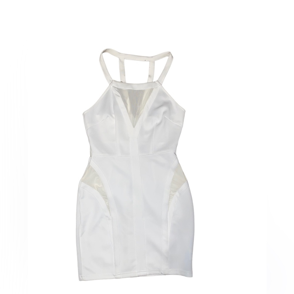 Tobi white bodycon mini dress NWT